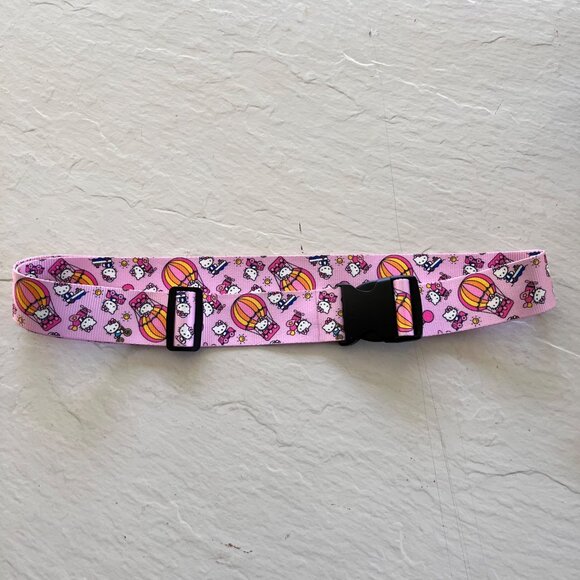 Sanrio Hello Kitty Pink Parachute Buckle Adjustable Belt OS - Picture 1 of 5